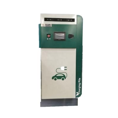 China New Design Electric Vehicle Charge Pile Double Gun Station Charging Pile for sale