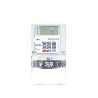 China electricity meter power meter three phase smart prepaid energy meters for sale