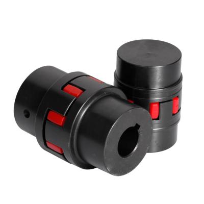 China Shaft Connections Black Color Hot Sale Flexible Jaw Spider Shaft Coupling Rotex Coupling for sale