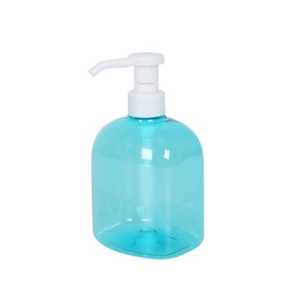 China Household Products / Round-shoulder PET 500ml Plastic Bottle Lotion Pump Health Care Product Customized Color For Sanitizer Hand Wash In Health Packing for sale