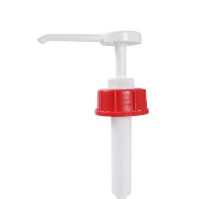 China Easy drink using standard thread sauce pump for ketchup/tomato/chocolate food pump 57mm for sale