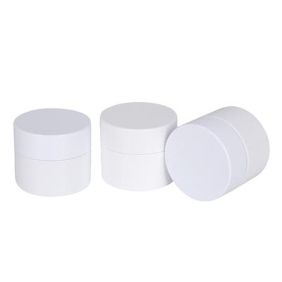 China 5g Single Style PP Cosmetic Face Cream Container Plastic Cosmetic Cream Jar Hot Selling Test Bottle for sale