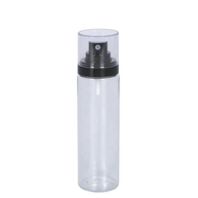 China 100ml cosmetic PETG setting spray nanoscale spray pump rose plastic face mist hydration bottle for sale