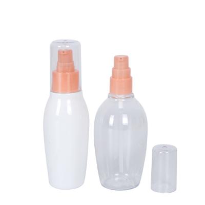 China PET Bottle 120ml 150ml Cosmetic Packaging Lotion Dispenser Pump ACP Plastic Bottle For Skin Care Packaging for sale