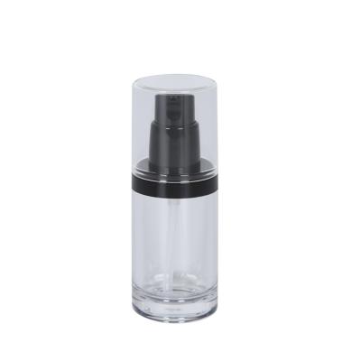 China 30ml PETG Cosmetic BPA Free Cylinder Brighten To Beautify Makeup Base Base Bottle Eye Cream Cosmetic Bottle for sale