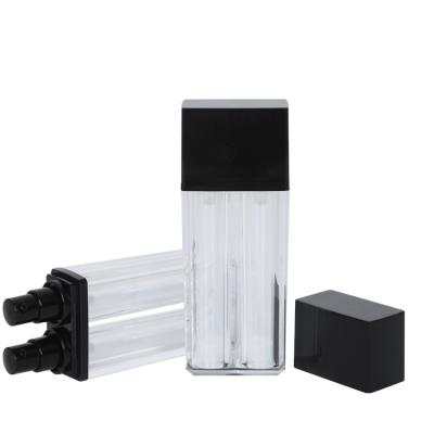 China 15ml/15ml PP Cosmetic Airless Bottle Double Wall Vacuum Base BB/CC Acrylic Cream Bottle for sale