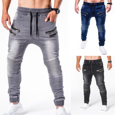 China Spring Factory Fashion Leisure Casual Men's Pants Autumn Wholesale Mens Jeans Denim Slim Men QUICK DRY Trousers for sale