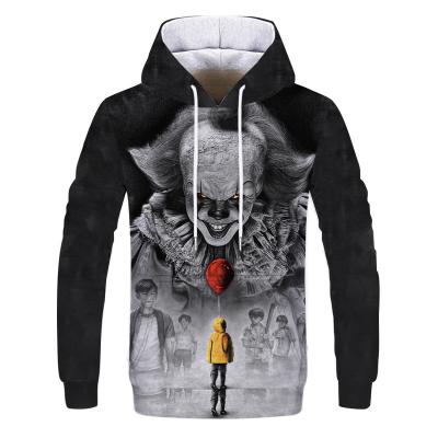 China Sustainable 3 D Digital Printing Cute Cartoon Mens Hoodies Long Sleeve Fleece Tracksuits for sale