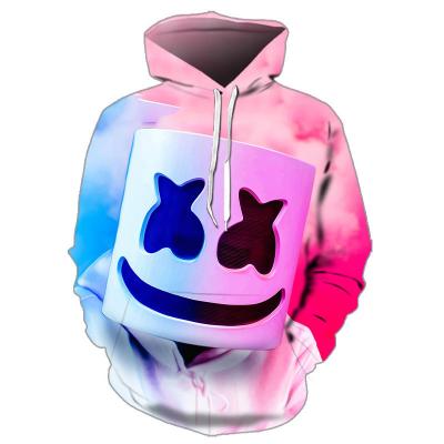 China Streetwear Waterproof Oversized Hoodie Custom Blank French Logo T3 D Printing Design Mens Fleece Hoodies for sale