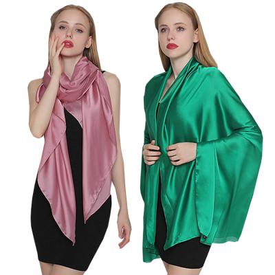 China Long Fashion Shimmer Natural Scarf Scarves Vietnam Silk Silk Scarves for sale