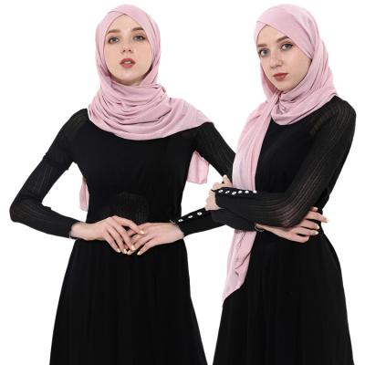 China Arab Tank Top Whosale Fashion Head Tarp Scarf Chiffon Hijab Tube Turban for sale