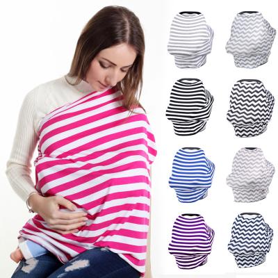 China New Design Multi-use Baby Car Seat Cover Soft Care Nursing Blanket Baby Car Seat Cover Stroller Cover for sale