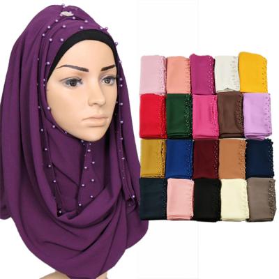 China Newest Hot Muslim Chiffon Hijab Hat Popular Women Hijab Chiffon Hijab Scarf for sale