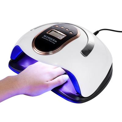 China ABS Plastic 2021 New Arrivals Gel Nail Lamp LED Nail Lamp Nail Dryer 168W UV Gel Nail Polish UV Light With 3 Timer for sale