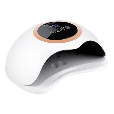 China BLUEQUE 168w ABS Nail Polish Dryer Gel Curing Lamp Nail Curing Lamp Hands LED Nail Dryer 2 UV Lamp For Manicure for sale