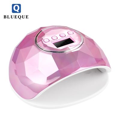 China Beautiful new appearance and high power 86w F6 UV led chameleon nail lamp BQ-F6 for sale