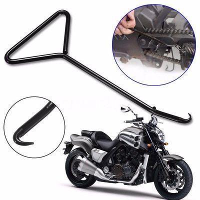 China None of 1Pc Motorcycle Bicycle T-Handle Spring Hook Motorcycle Accessories and Parts Exhausts Bracket Puller Stainless Steel Tools for sale