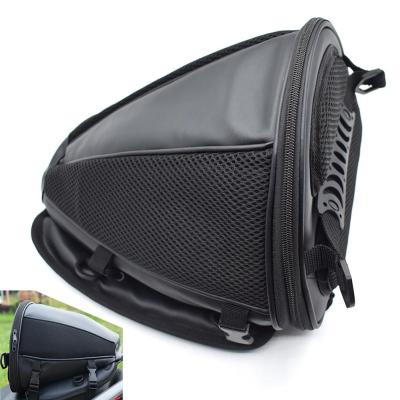 China 18-24LWaterproof Durable Tail Bag Motorcycle Rear Seat Bag Backseat Pack Multifunctional Durable Motobike Helmet Bag Backpack for sale