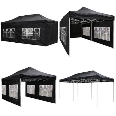 China 10x20 Steel Wedding Party View Trade Show Tent Outdoor Wholesale Promotion Expo Canopy Trade Gazebo for sale