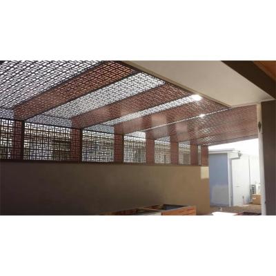 China Customer's hot sale decorative laser cut metal panels for ceiling design for sale