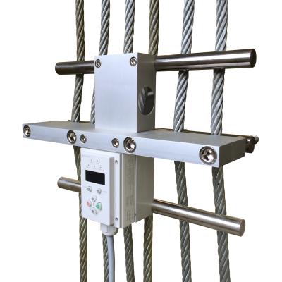 China Modern 6-8 Pcs Steel Wire Rope Measuring WDS-MR300 300kg-4500kg Elevator Weight Detect Multi-Rope System / Elevator Weight Load Controller for sale