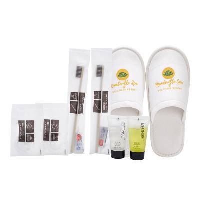 China Home Hotel Spa Travel Hotel Supplies China Manufacturer Wholesale Price Hotel Toiletries Accepted Customized Hotel Amenities Set for sale