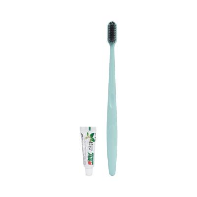 China Custom Logo Adult Soft Bristles Plastic Toothbrush Wholesale Cheap Disposable Plastic Toothbrush Manufacturers With Cover for sale