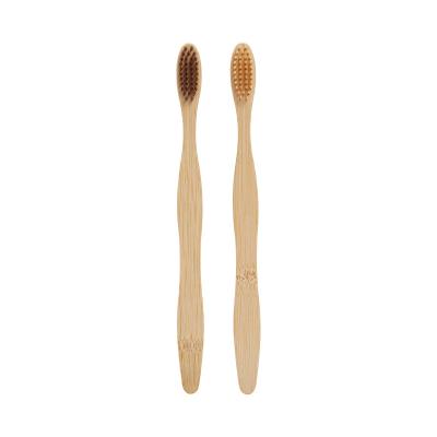 China Disposable Manufacturer Personal Care Soft ECO Hotel Natural Bamboo Biodegradable Bamboo Toothbrush for sale