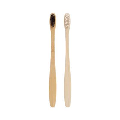 China OEM Disposable Eco Color Brush Biodegradable Kids Adult 100% Bamboo Toothbrush for sale