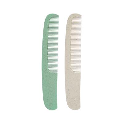 China Eco - Friendly Hotel Spa Straw Comb Disposable Hotel Hair Removal Biodegradable Combs Home for sale