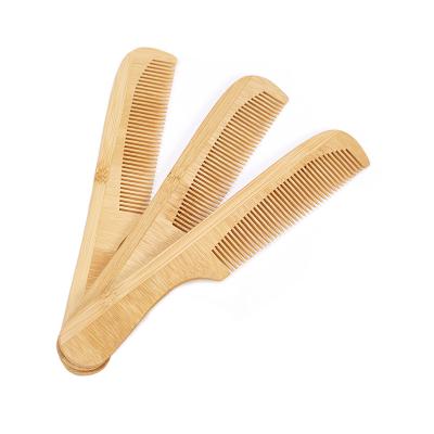 China Hot Selling Home Hotel Spa Travel Hair Skin Massager Hair Care Straightener Beauty Portable Wood Spa Bamboo Hair Removal Comb for sale