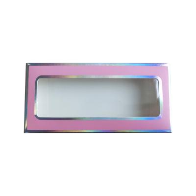 China Recycled Materials Factory Wholesale Price Custom Rectangle Cardboard Box For False Eyelash for sale