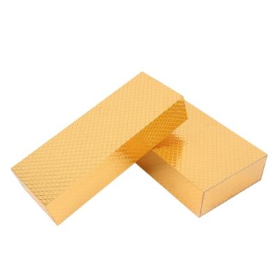 China IDEAR Recycled Materials Perfume Glossy Liquid Clamshell Gold Bottle Packaging Customized MDF Packaging Wooden Boxes for sale