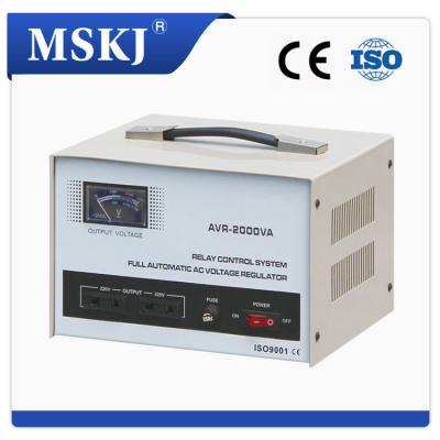 China AVR MSKJ AVR-2000VA AC Automatic Voltage Regulator for sale