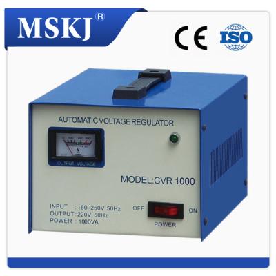 China CVR MSKJ CVR-1000 Automatic Voltage Stabilizer Power Electrical Current Voltage Stabilizer for sale