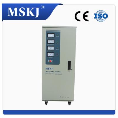 China SVC MSKJ SVC-TNS 15KVA Three Phase Automatic Voltage Regulator / Voltage Stabilizer For Industrial for sale