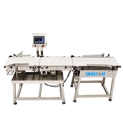 Chine Stable Performance High Accuracy Large Capacity Automatic Food Check Weigher Detector Machine With Packaging Machine à vendre