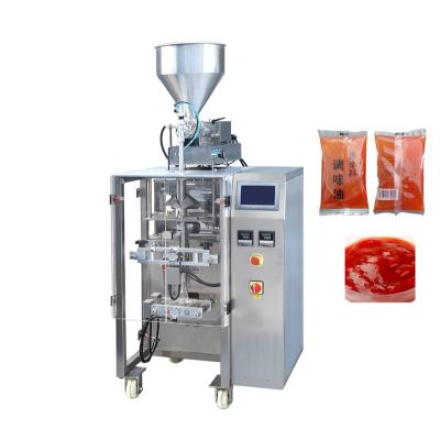 China High Speed ​​Automatic Food Pouch Ketchup Bearnaise Soy Sauce Packet Gingili Bag Honey Filling Liquid Packing Machine For Fruit Juice for sale