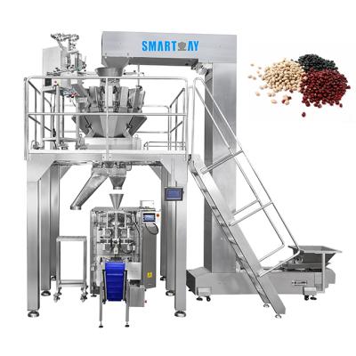 China Multi function vffs food automatic pillow bag sachet granule sweets dry packing machines for sale