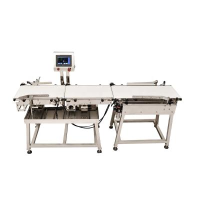 China Stainless Steel Food Industry Automatic Checkweigher Metal Detector Online Photo Detector With Reject Function Smart Weigh SW-D300 Te koop