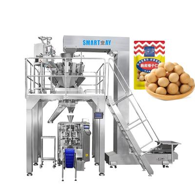 China High efficiency automatic balance weigher pouch filler protein bar packaging machine khana packing machine for rasgulla for sale