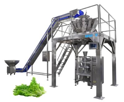 Cina Smart Food Weigh Vegetable / Fruit Salad Packing Machine High Quality Jelly Packing Line in vendita