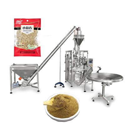 China Automatic Angar Filler Salt Bag Paprika Allspice Turmeric Vanilla Feeding Powder Seeds Granule Cumin Seasoning Packing Machine for sale