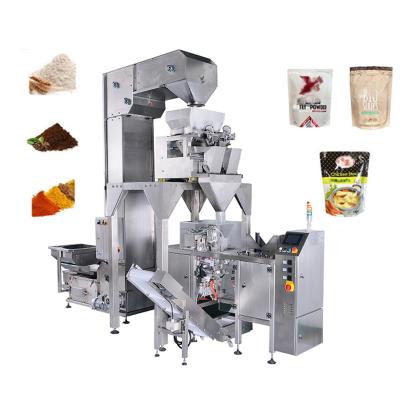 China Paparka Full Automatic Feeding Single Station Food Rotary Packing Chilli Powder Pepper Packaging Machine for sale