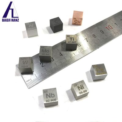 China 10 x 10 x 10 mm Molybdenum Cube Eco-friendly Material Eco-friendly Material Block For Sale for sale