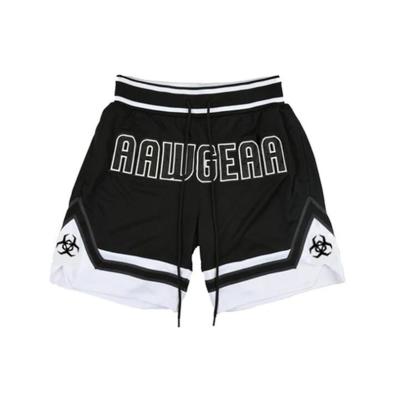 China Antibacterial latest hot-selling sports fitness shorts basketball uniforms running casual loose men's shorts for sale