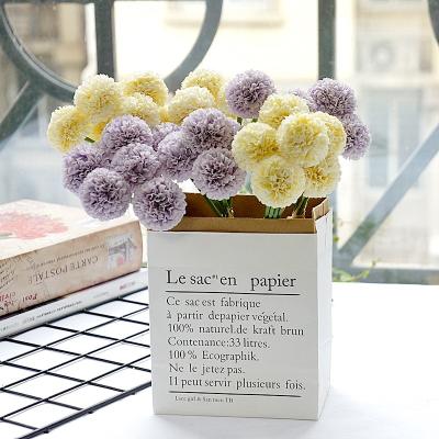 China Wholesale High Quality Home Silk Hydrangea Artificial Flower Wedding 6pcs Mini Silk Flower Decoration for sale