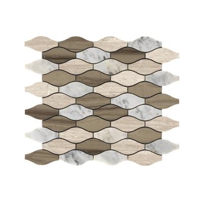 China Germany Diamond Stone Art Mosaic Flooring for sale