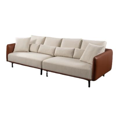 China Sofa Italy Home Furniture Leather Modular Modern Soft Couches And Sofas Living Room Sofa for sale