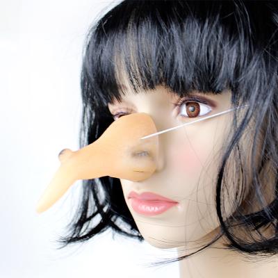 China Evil Nose Vinyl Halloween Witch Costume Cosplay Supplies Part Costume Props Fake Witch Nose for sale